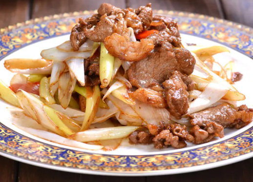 葱爆羊肉的做法